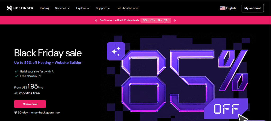 Hostinger Black Friday